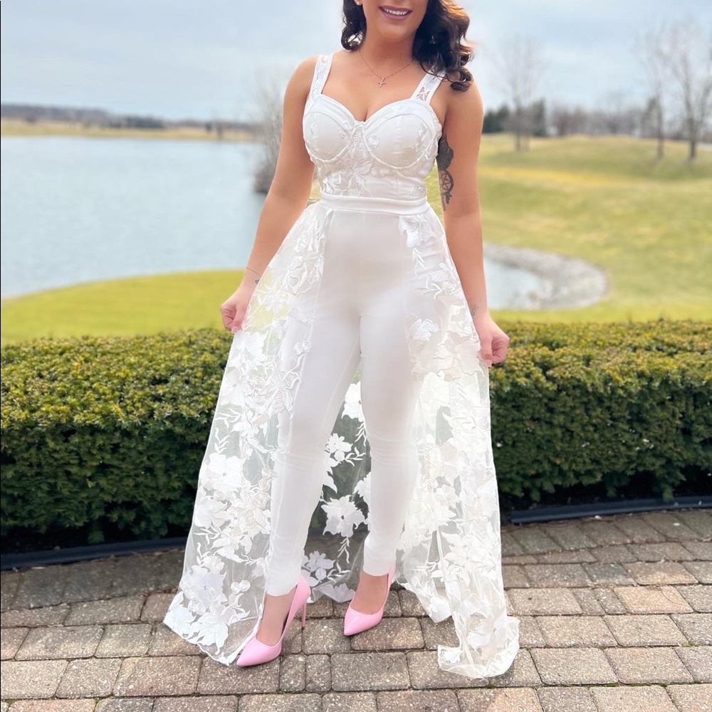 Bridal shower jumpsuit